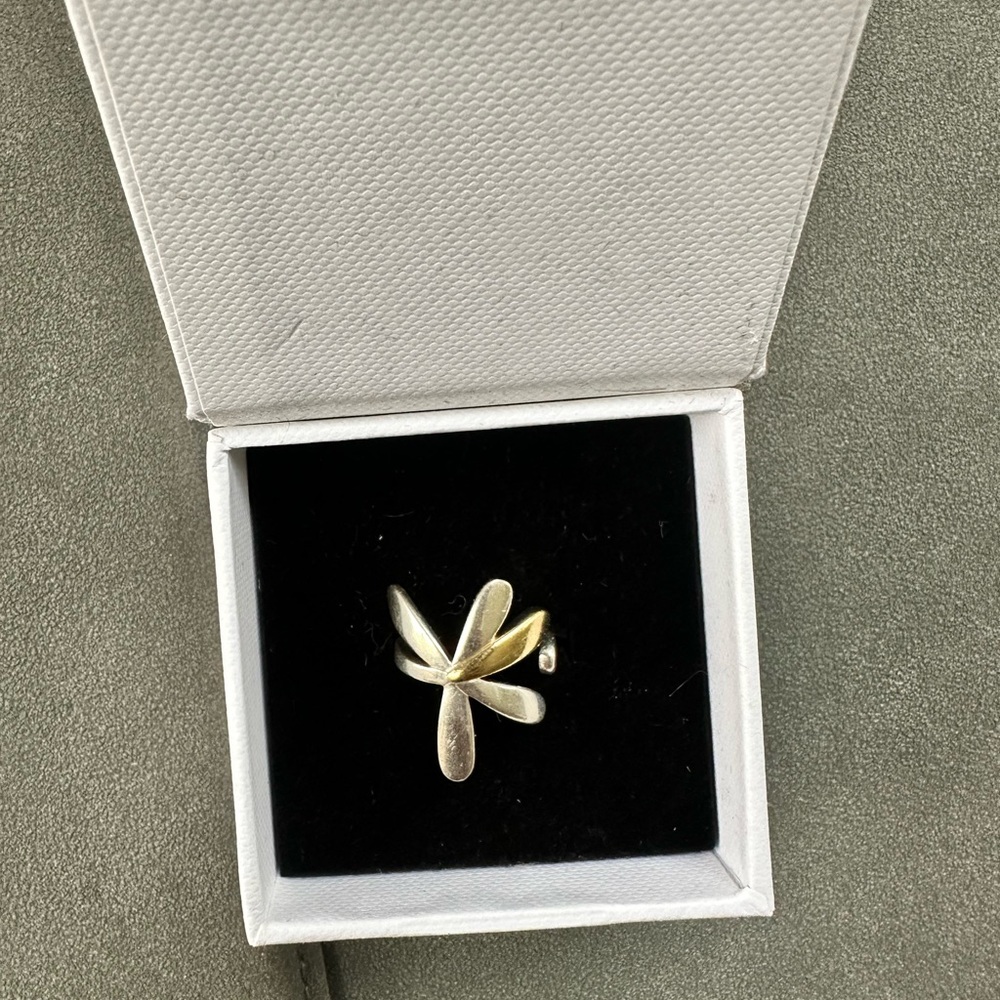Mejuri Silver Nature-Inspired Ring